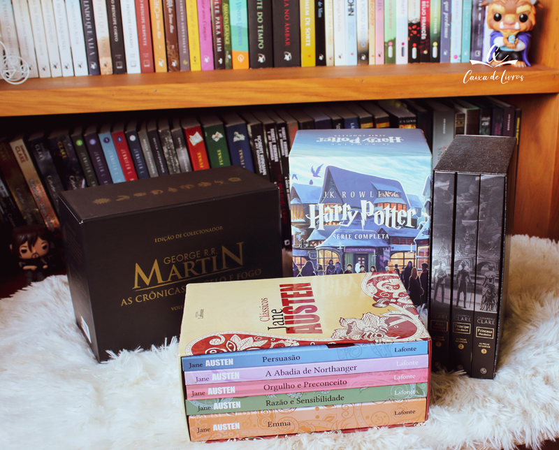 BOX DE LIVROS!